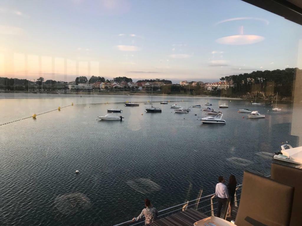 Апартаменти Apartamento Portonovo 1ª Linea Con Vistas Al Mar Екстер'єр фото